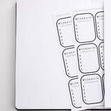 Weinverkostungsnotizbuch