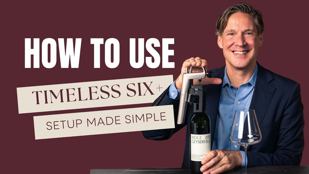 Wie gießt man mit dem Coravin Timeless Weinsystem
